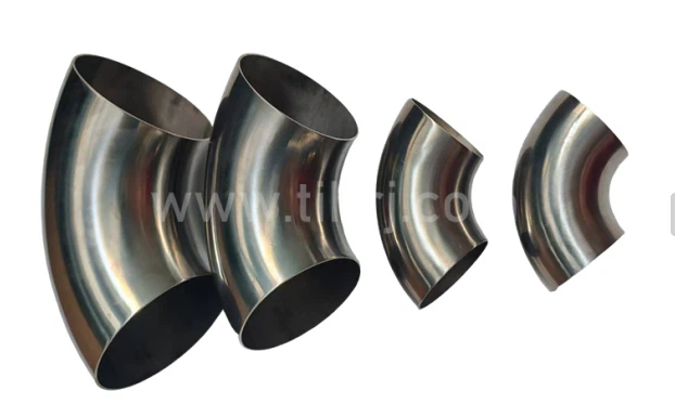 Titanium 90° Radius Elbow Titanium 90° Radius Elbow