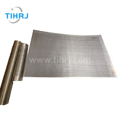How does perforation affect the electrical conductivity of a material?